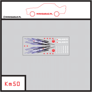 Zestaw kalkomanii KM50 FALKEN