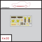 Zestaw kalkomanii KM30 ROCKSTAR