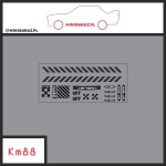 Zestaw kalkomanii KM88 OFF WHITE