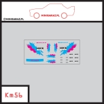 Zestaw kalkomanii KM56 HKS