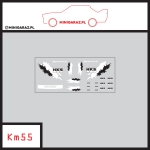 Zestaw kalkomanii KM55 HKS