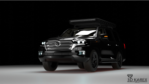 BAGAŻNIK DACHOWY OFF-ROAD duży + LEDBAR