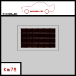 Zestaw kalkomanii KM78 CZEKOLADA