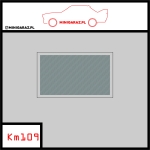Zestaw kalkomanii KM109 CARBON jasny