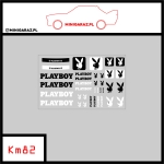 Zestaw kalkomanii KM82 PLAYBOY