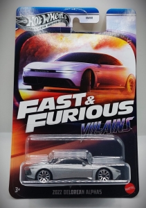 FAST&FURIOUS VILLAINS 2022 DELOREAN ALPHA5