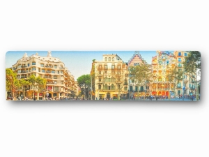 Tło do mat TurboPads  BARCELONA BACKGROUND 70X17,5CM