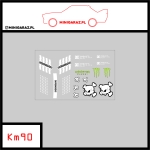 Zestaw kalkomanii KM90 HOONIGAN