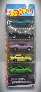 5PAK FAST & FURIOUS
