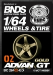 Koła BNDS ADVAN GT GOLD