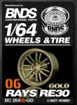 Koła BNDS RAYS RE30 GOLD